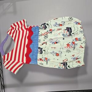 Custom Disney cruise romper size 2t. AHOY MATE
